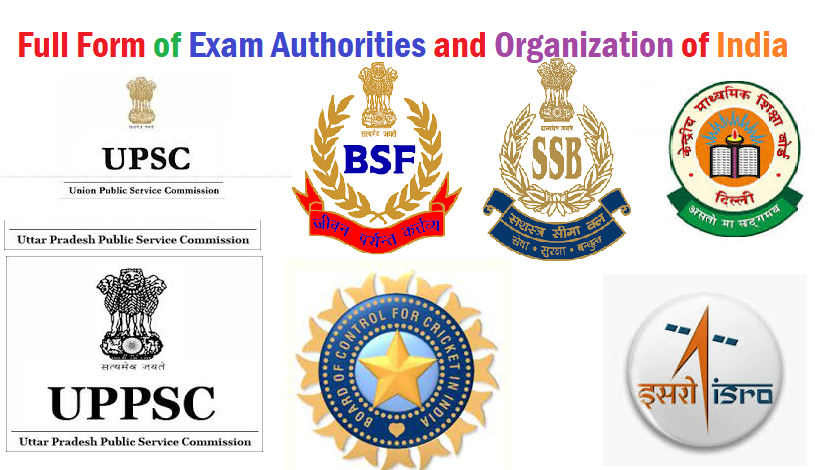 UPSC full form : Read full form of all important government exam and organization