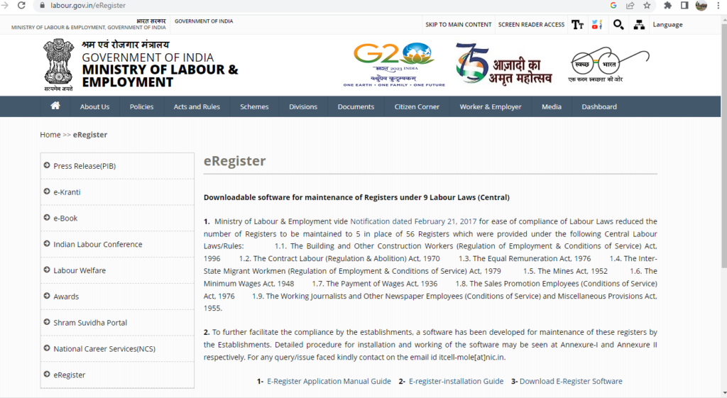Government of India Labour card Apply International Labour day