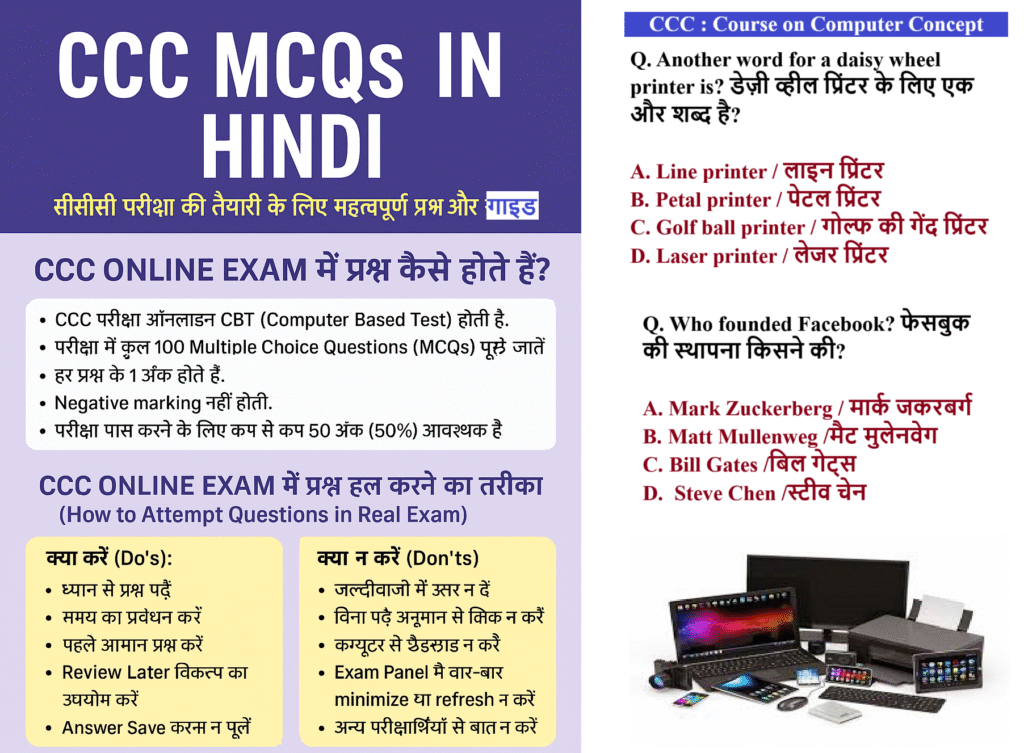 CCC November 2025 Quiz test & CCC full form