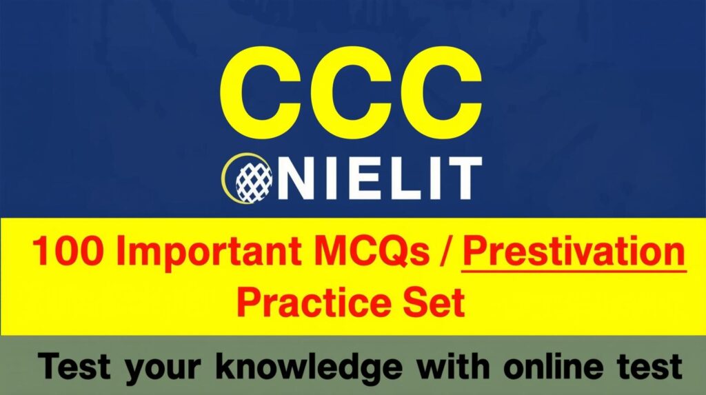 CCC online test 100 question