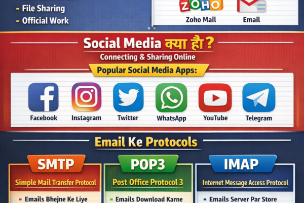 CCC notes in Hindi. Email, gmail, email protocol